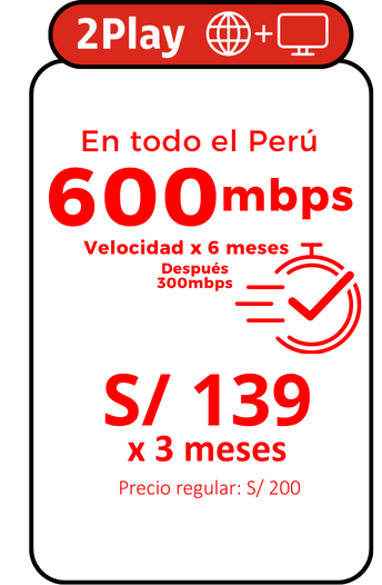 2PLAY COAX TV SUP 139