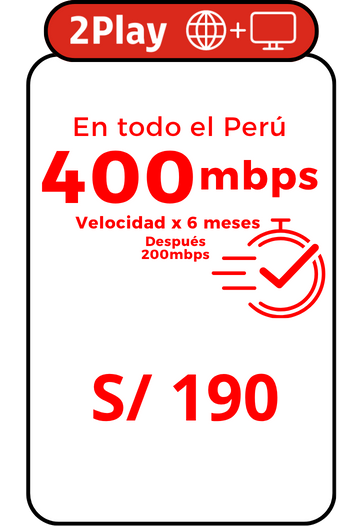 2PLAY COAX TV SUP 190